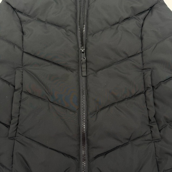 Cole Haan Womens Large Puffer Vest Black Insulated Full Zip Pockets - Picture 7 of 7